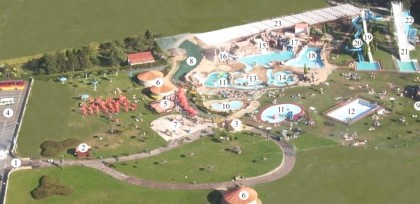 Mapa Aquapark Cerceda